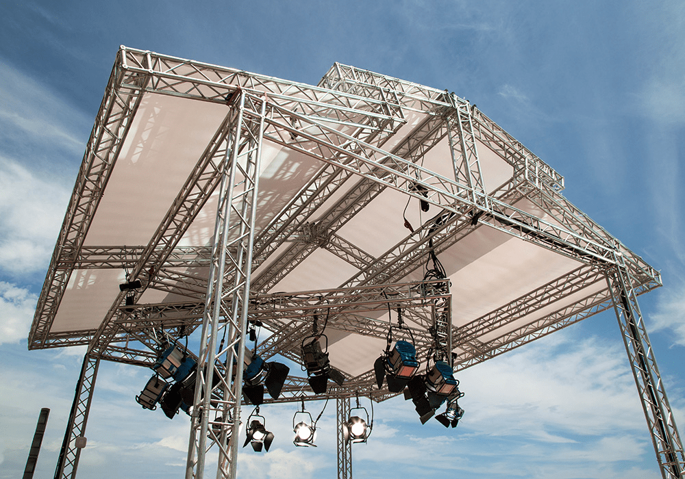 Techos y estructuras escenográficas