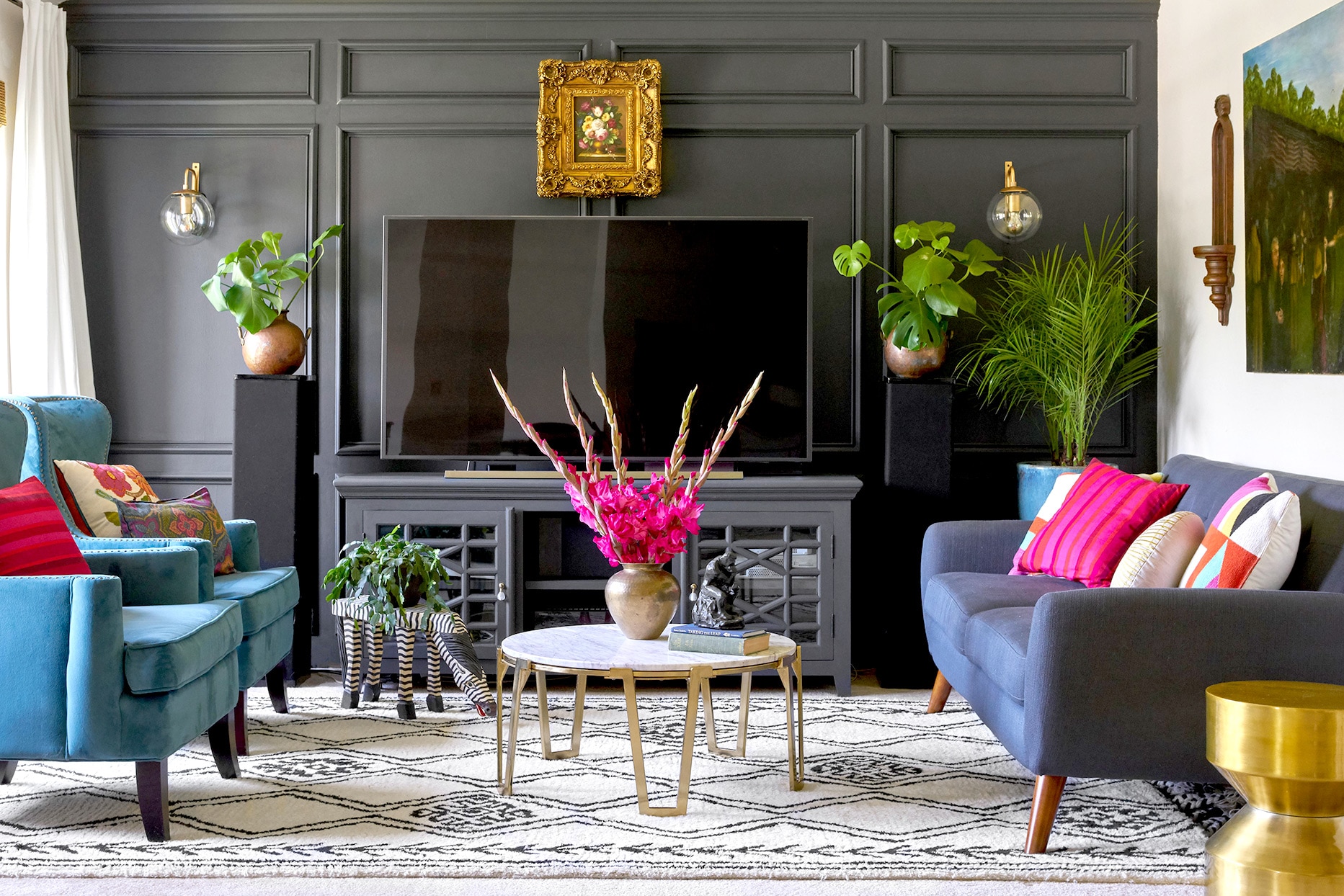 How to combine colors in your room: designing your home interior color