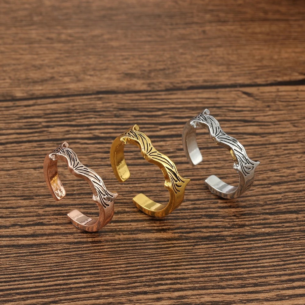 Scarlet Witch Crown Ring Marvel Wanda - Gold, Silver & Bronze - Unisex - Adjustable