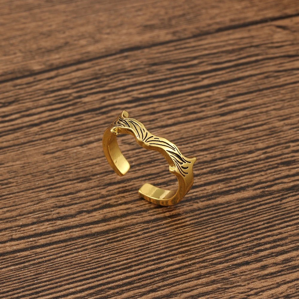 Scarlet Witch Crown Ring Marvel Wanda - Gold, Silver & Bronze - Unisex - Adjustable