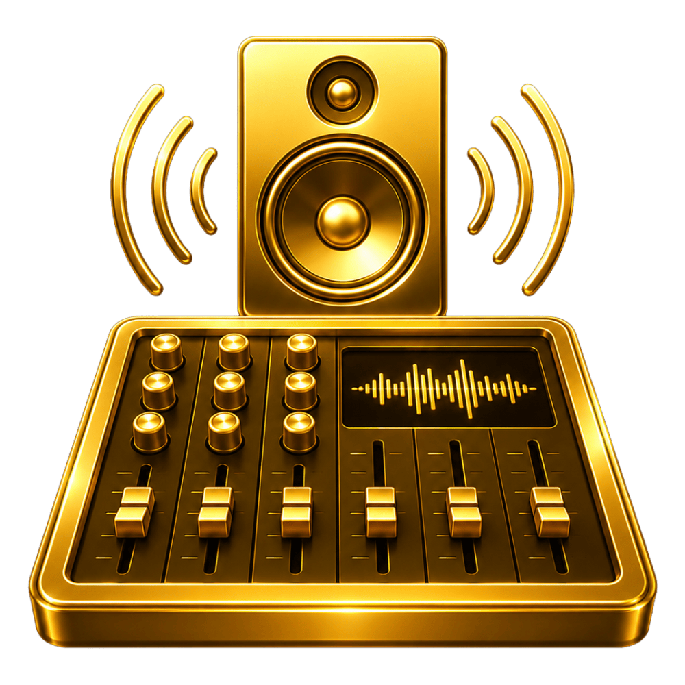Audio Service Live Engineering Icon