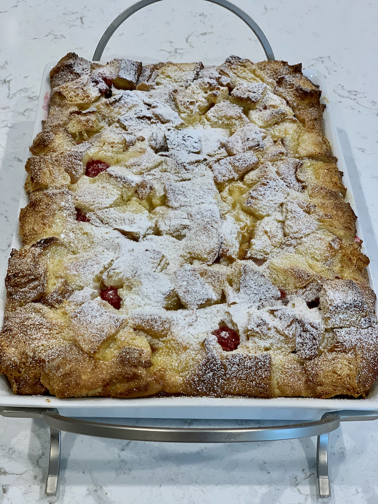 RASPBERRY BAKED FRENCH TOAST