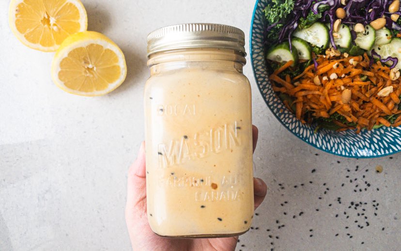 asian dressing for salad Asian Sesame Dressing