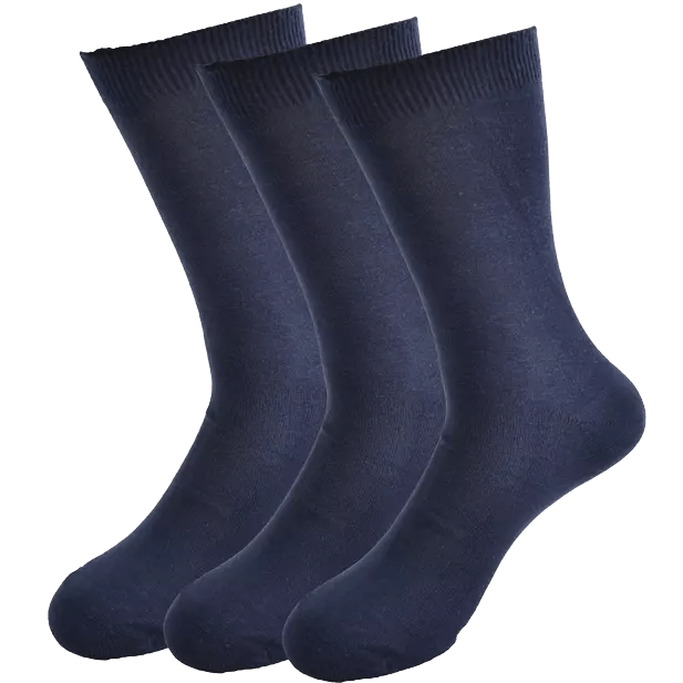 3-par Bambus Strømper – Navy – 40 3-par Bambus Strømper – Navy – 40