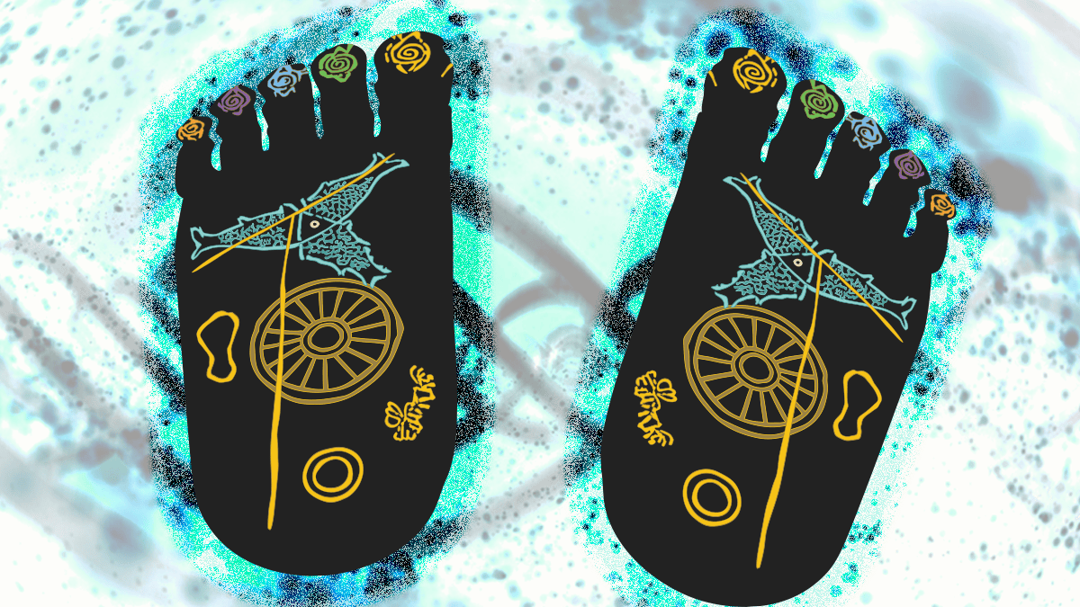 The Buddhapada: Walking In the Path of Enlightenment of Buddha