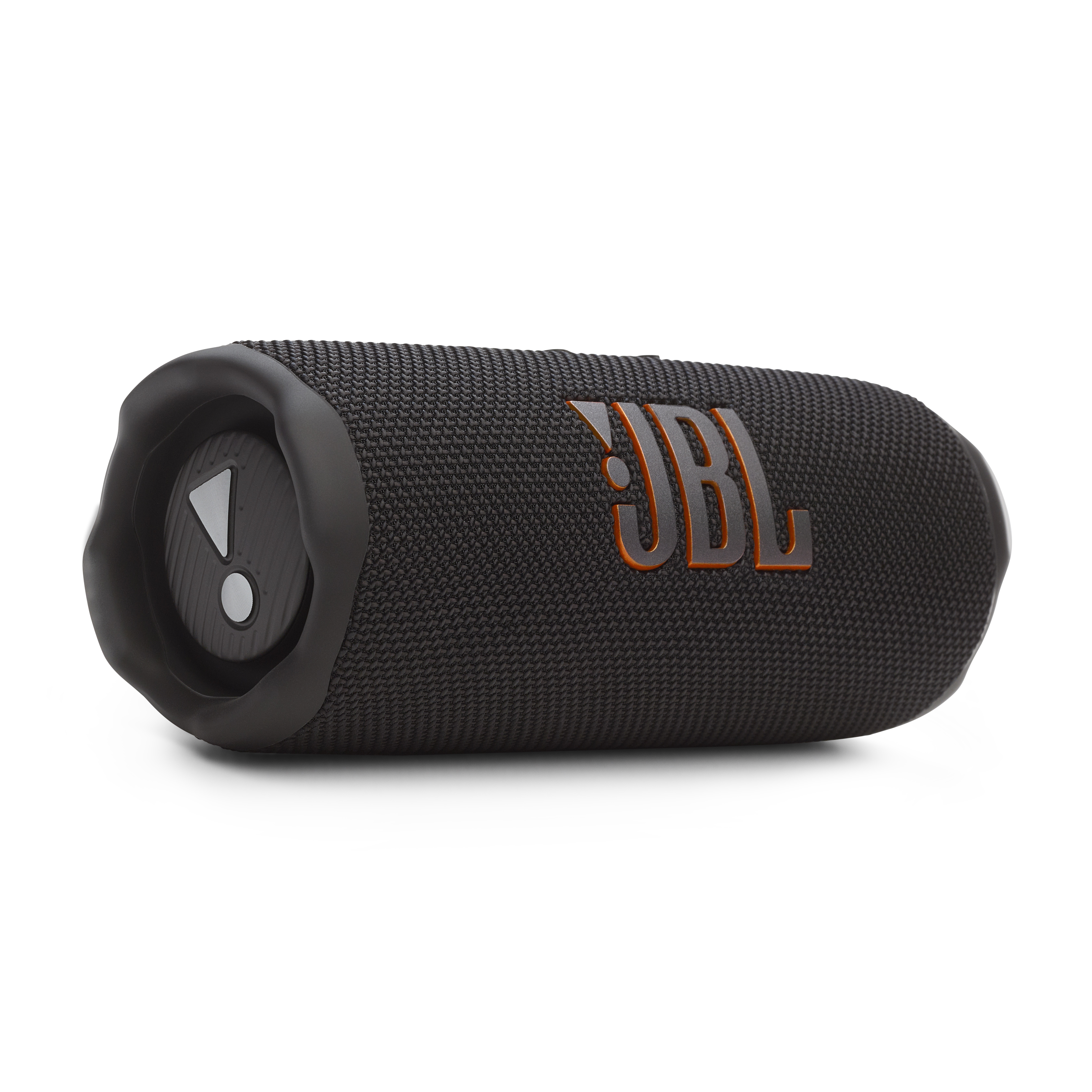 Black JBL Flip 7 portable Bluetooth speaker