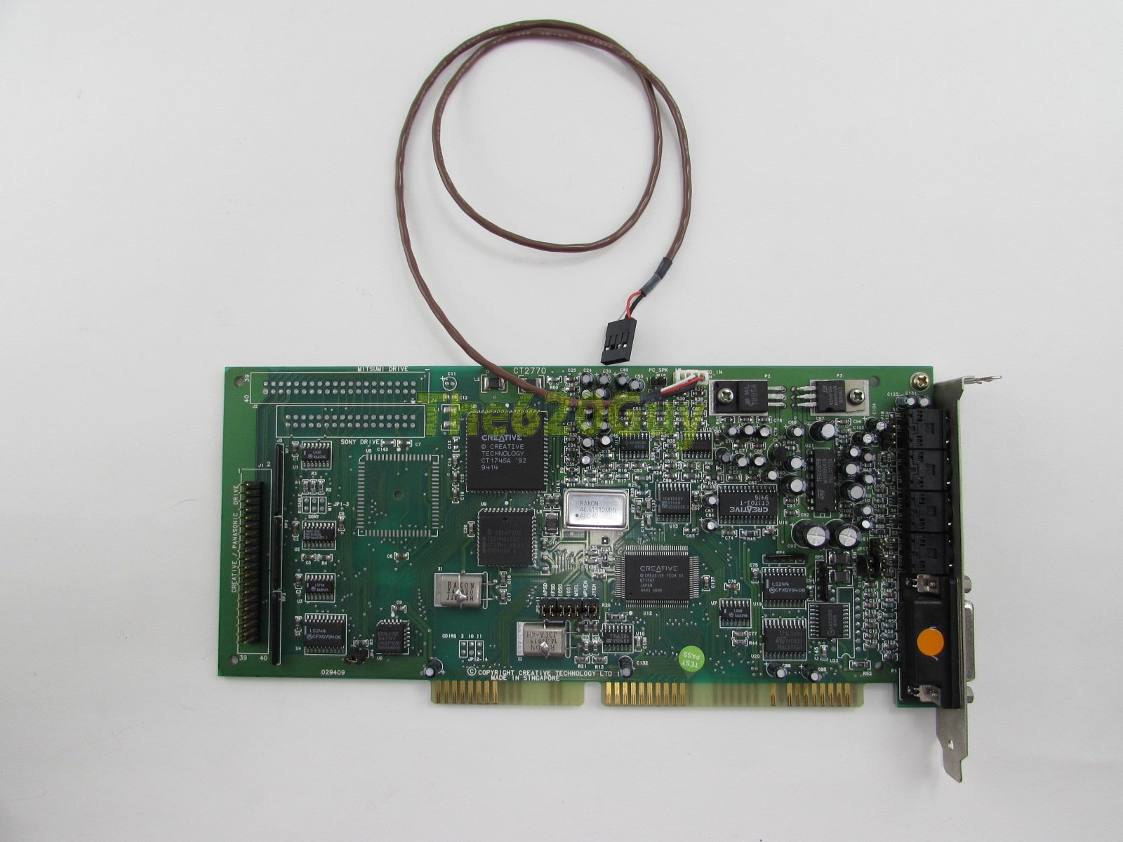 ISA Sound Card 'Creative Soundblaster Vibra 16 PnP' Model: CT2940 für