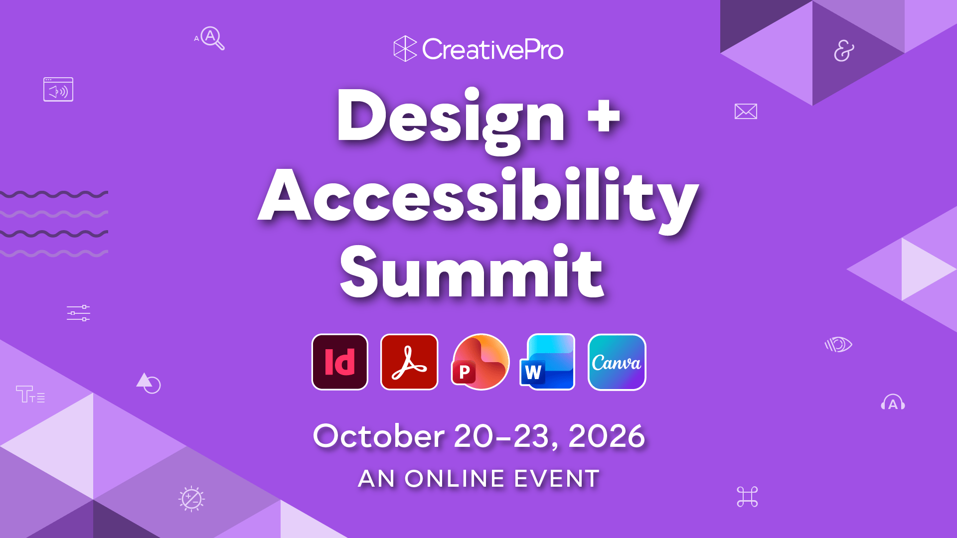 Join me at the Design + Accessibility Summit 2026