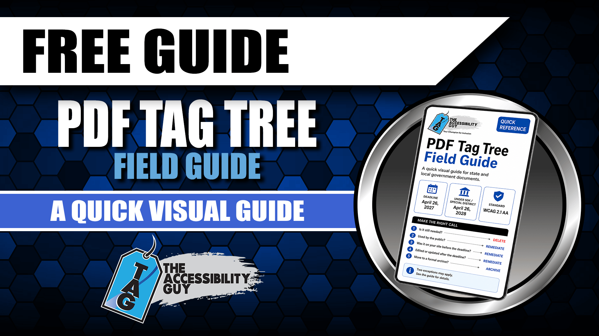 PDF Tag Tree Field Guide Free Resource