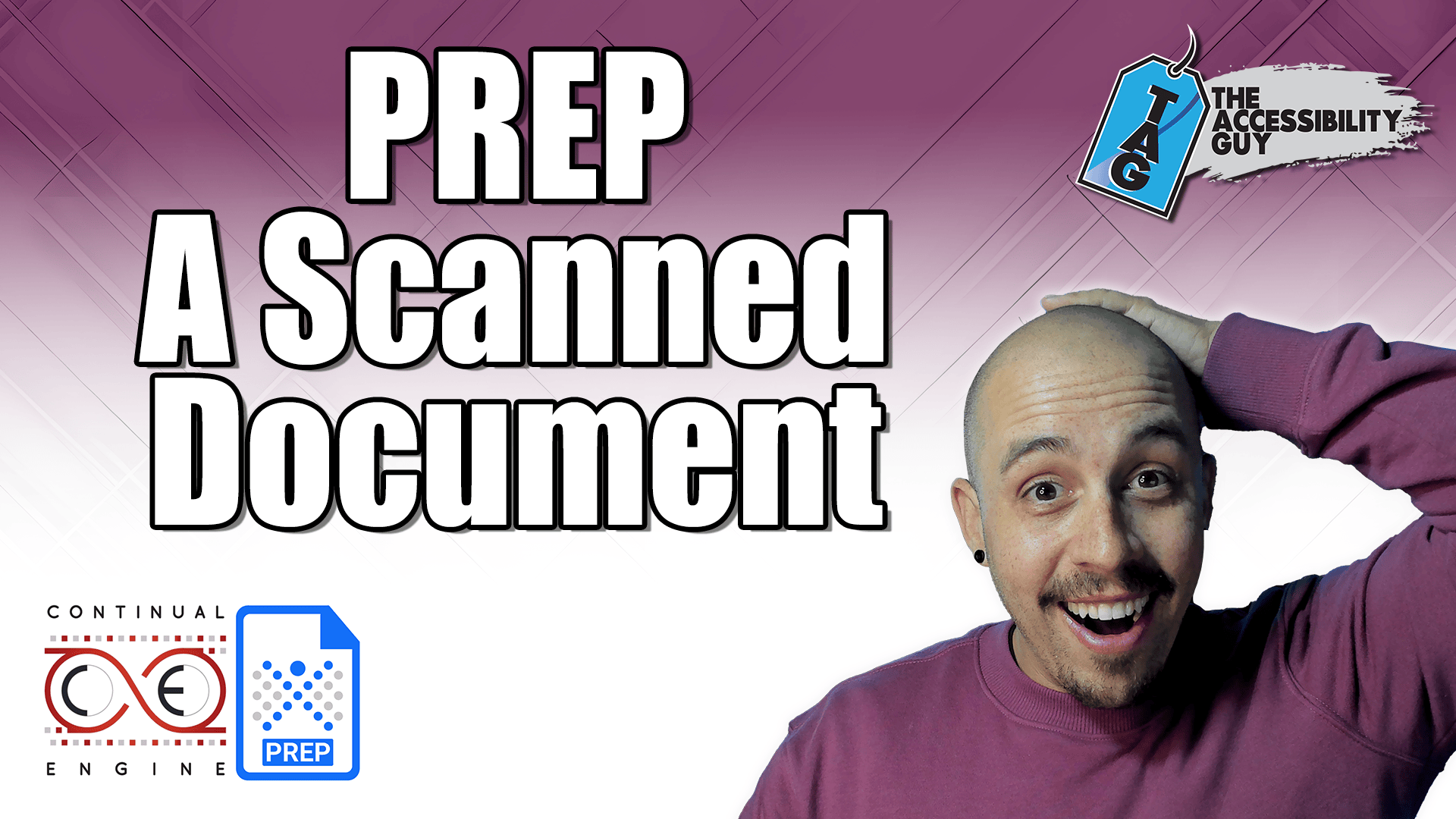 Scanned PDF vs. Screen Reader: Before and After the PREP Tool