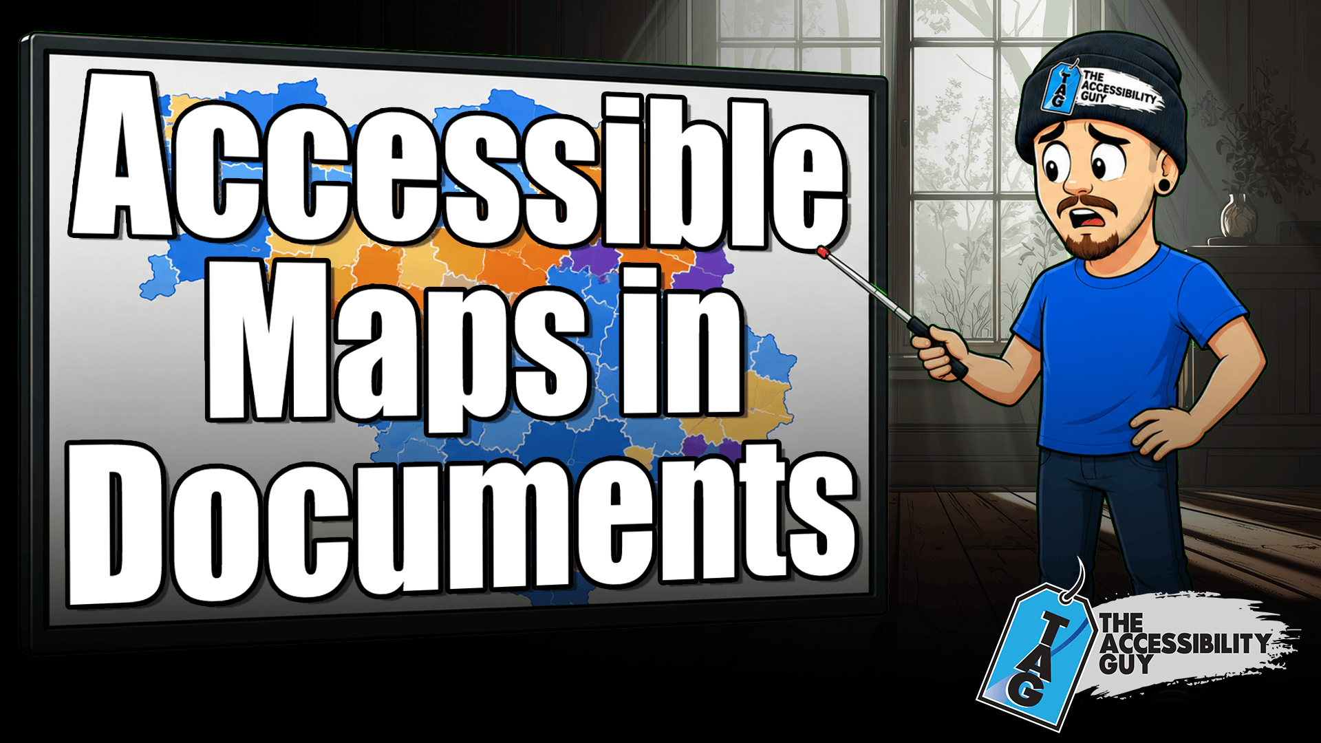 Accessible Maps in Documents