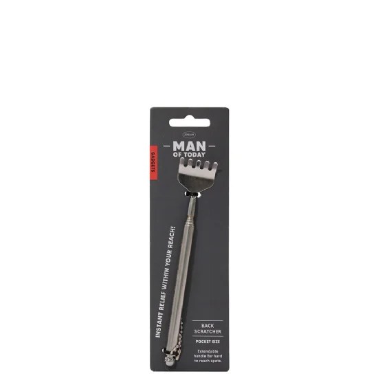 Men's Back Scratcher (Pocket Size) 16cm - Extends Up To 50cm