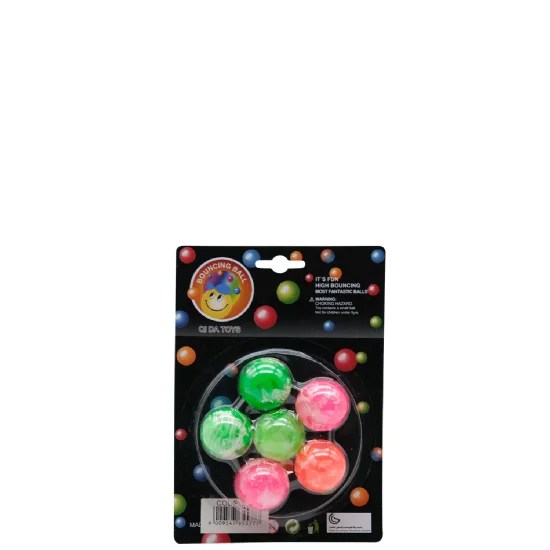 Bouncy Balls - 6pcs