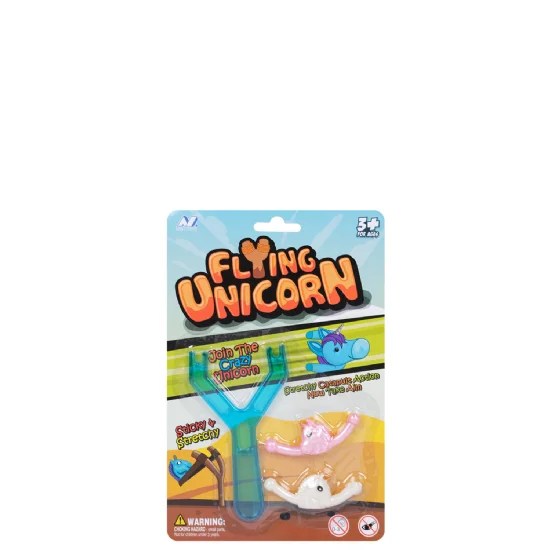 Kids Grab & Go Flying Unicorn - 11cm
