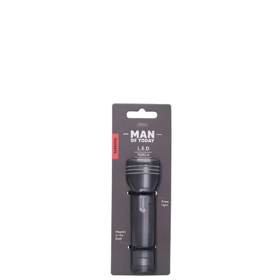 Novelty L.E.D Torch (Flat) - 3 x 12cm