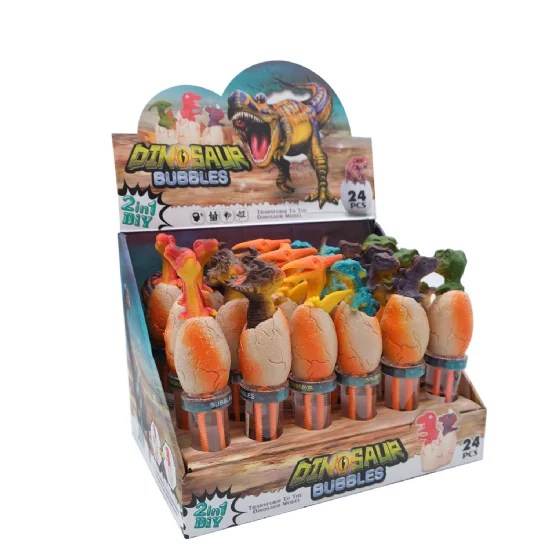 Dino Bubbles Wand (Assorted) - 16cm