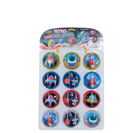 Space Light Up Yoyo (Assorted) - 5 x 5cm