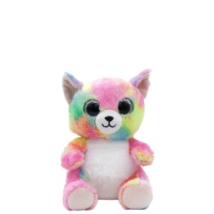 Plush Glubys Teddy (Multi Colour Tie Dye) - 12 x 22cm