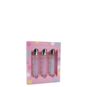 Unicorn Fragranced Body Mists - 3 x 15ml Fragranced Body Mist (Sugar Candy, Berry & Sweet Macaroon)