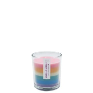100% Happy Layered Candle - 280g (8 x 10cm)