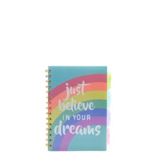 Spiral Notebook (Just Believe In Your Dreams) - A5 (Lined)