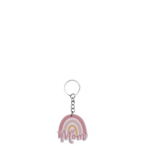 Mom Magic Rainbow Keyring - 4 x 4.5cm