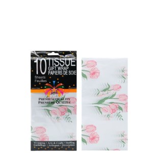 Mom Magic Tissue Paper (Pink Floral) - 10 Sheets