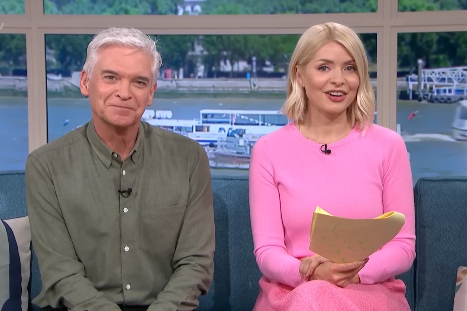 Phillip Schofield and Holly Willoughby on “This Morning”