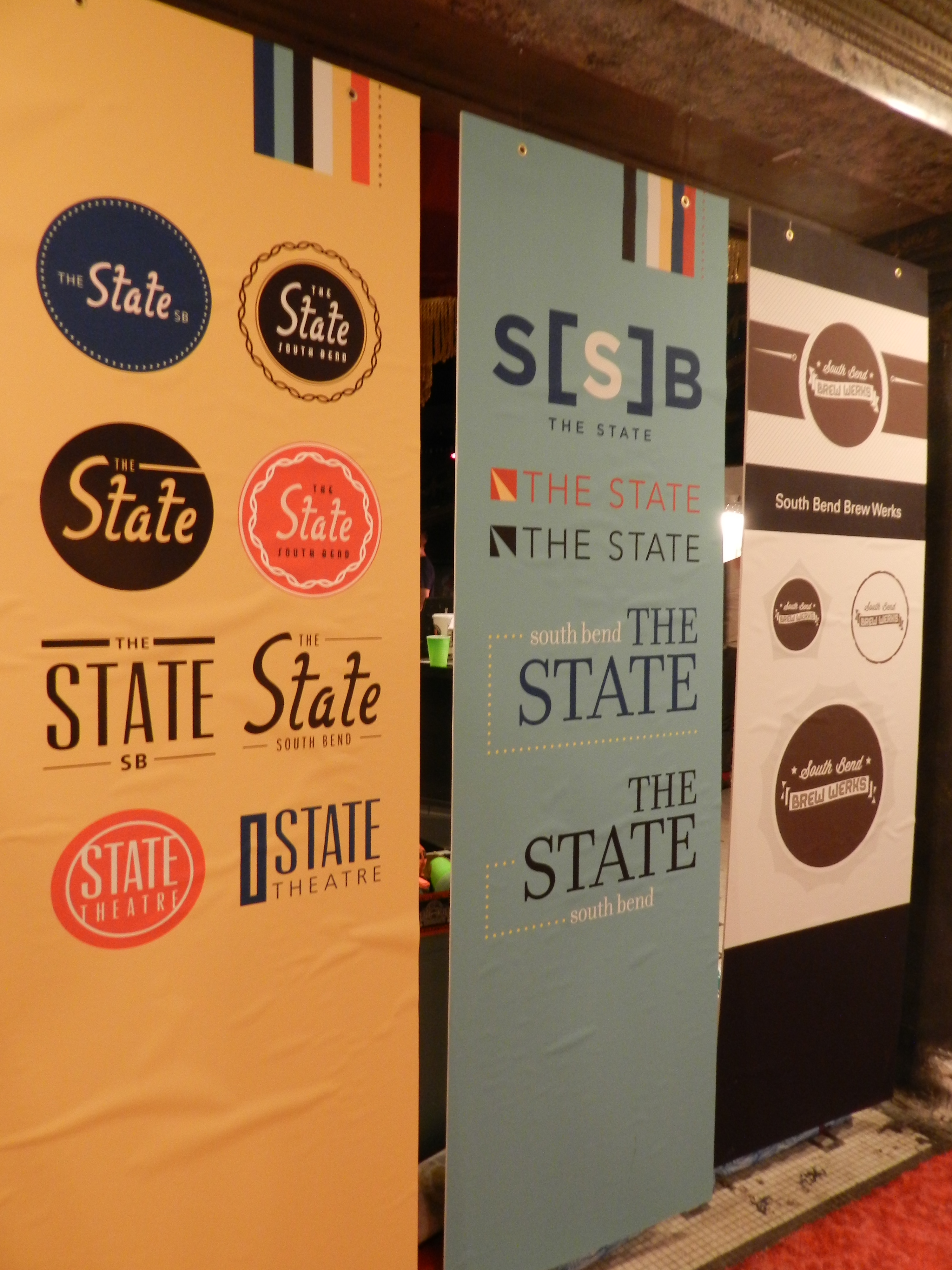 Another example of community involvement comes from the Notre Dame design majors: potential designs to give the theater a new identity that reflects both the old memories and new possibilities of the space.
