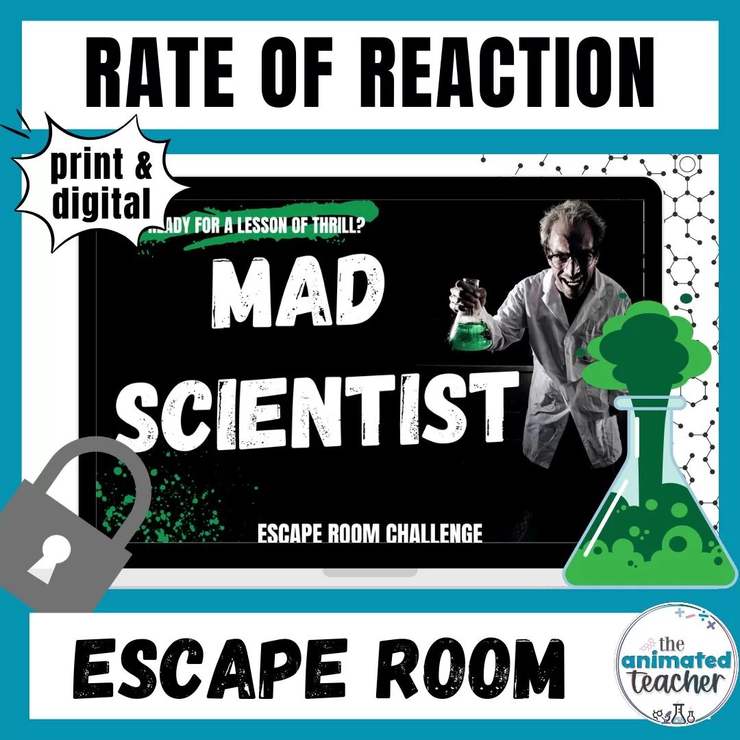 rate of reaction escape room