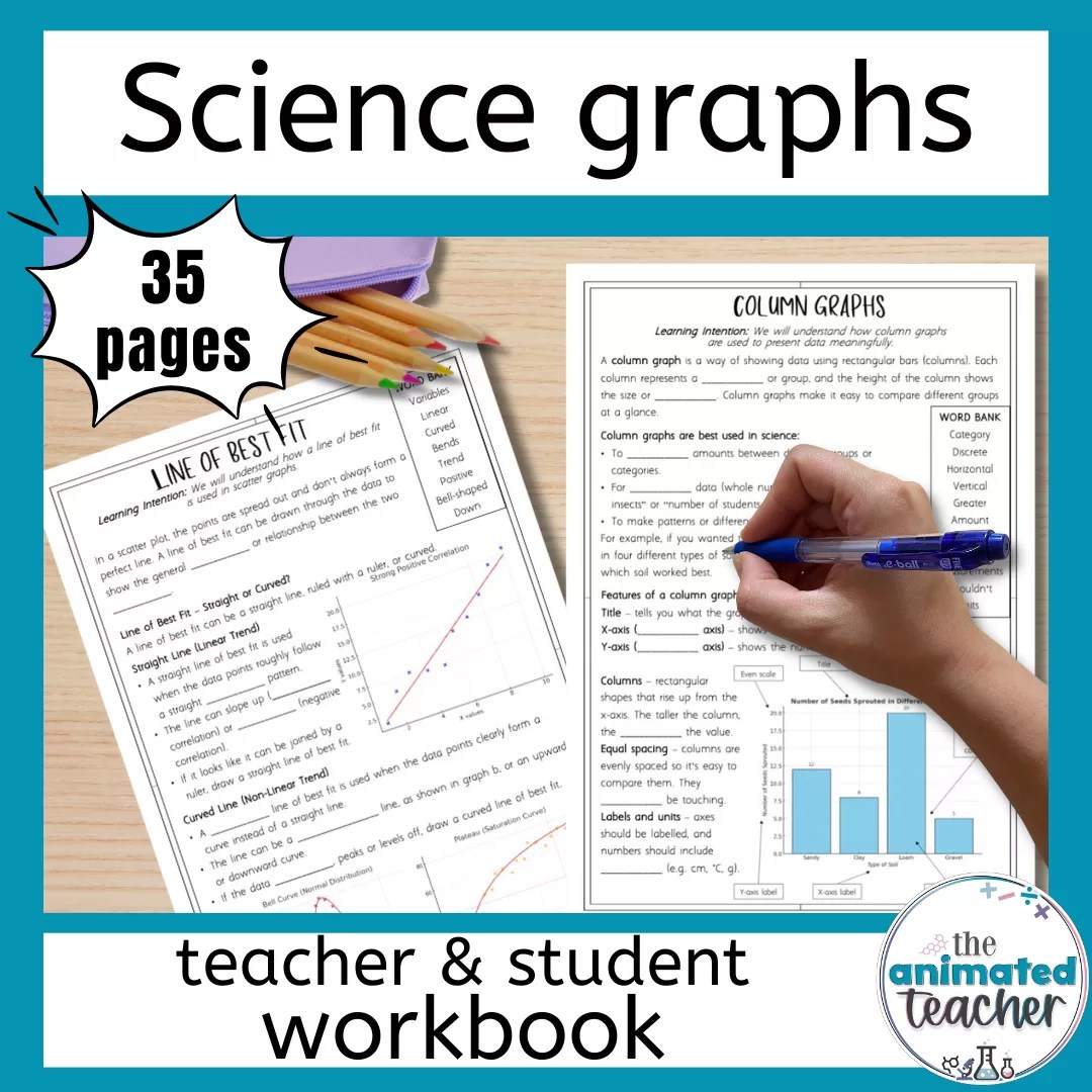 science graphing worksheets