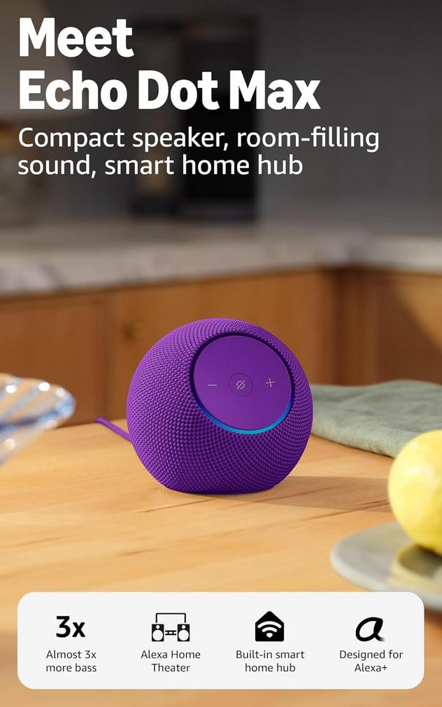 Amazon Echo Dot Max: The Smart Speaker for Apple Home Setups 1