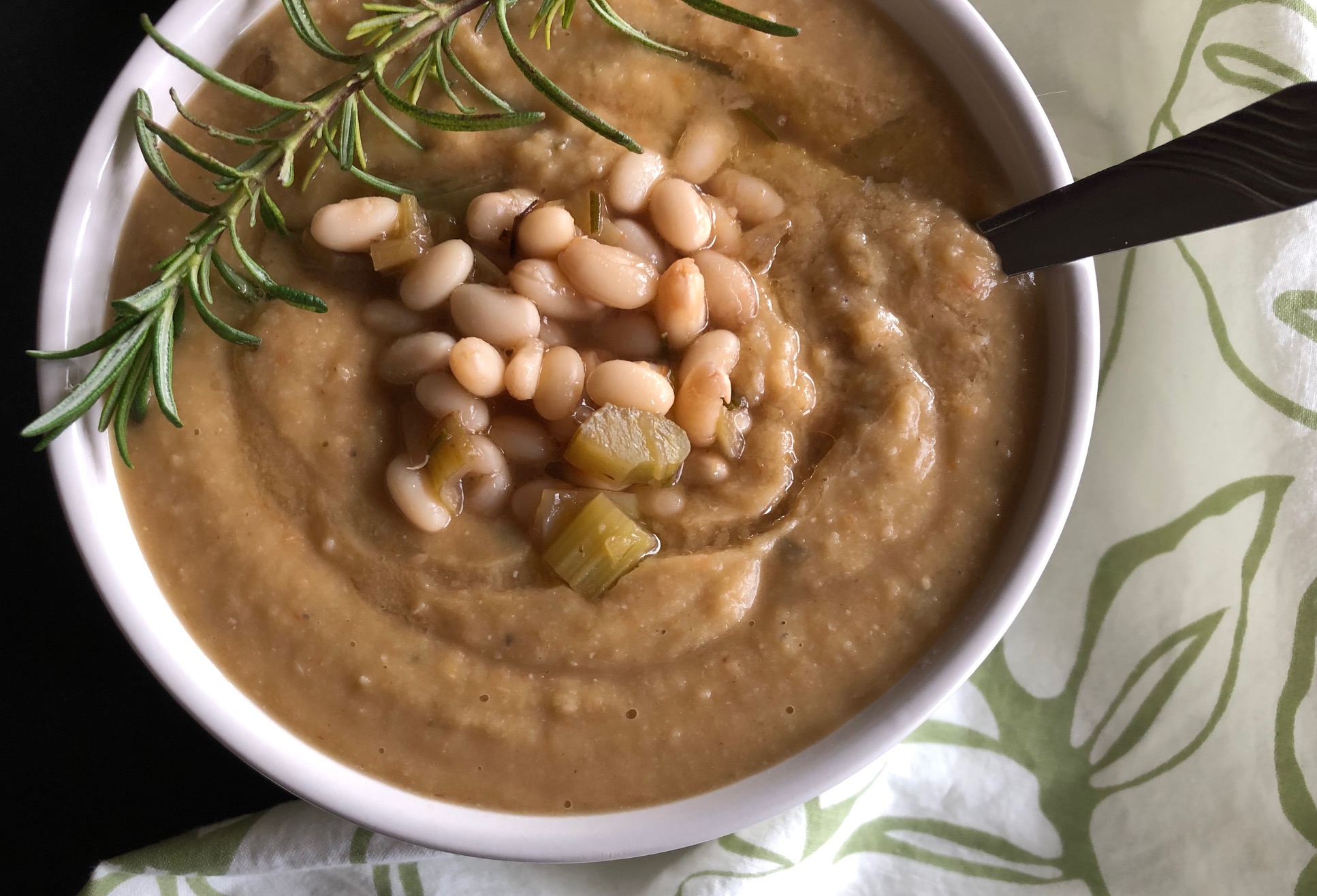 white bean soup