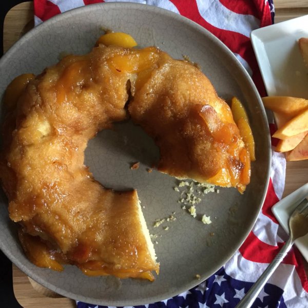 Peach Upside Down Cake