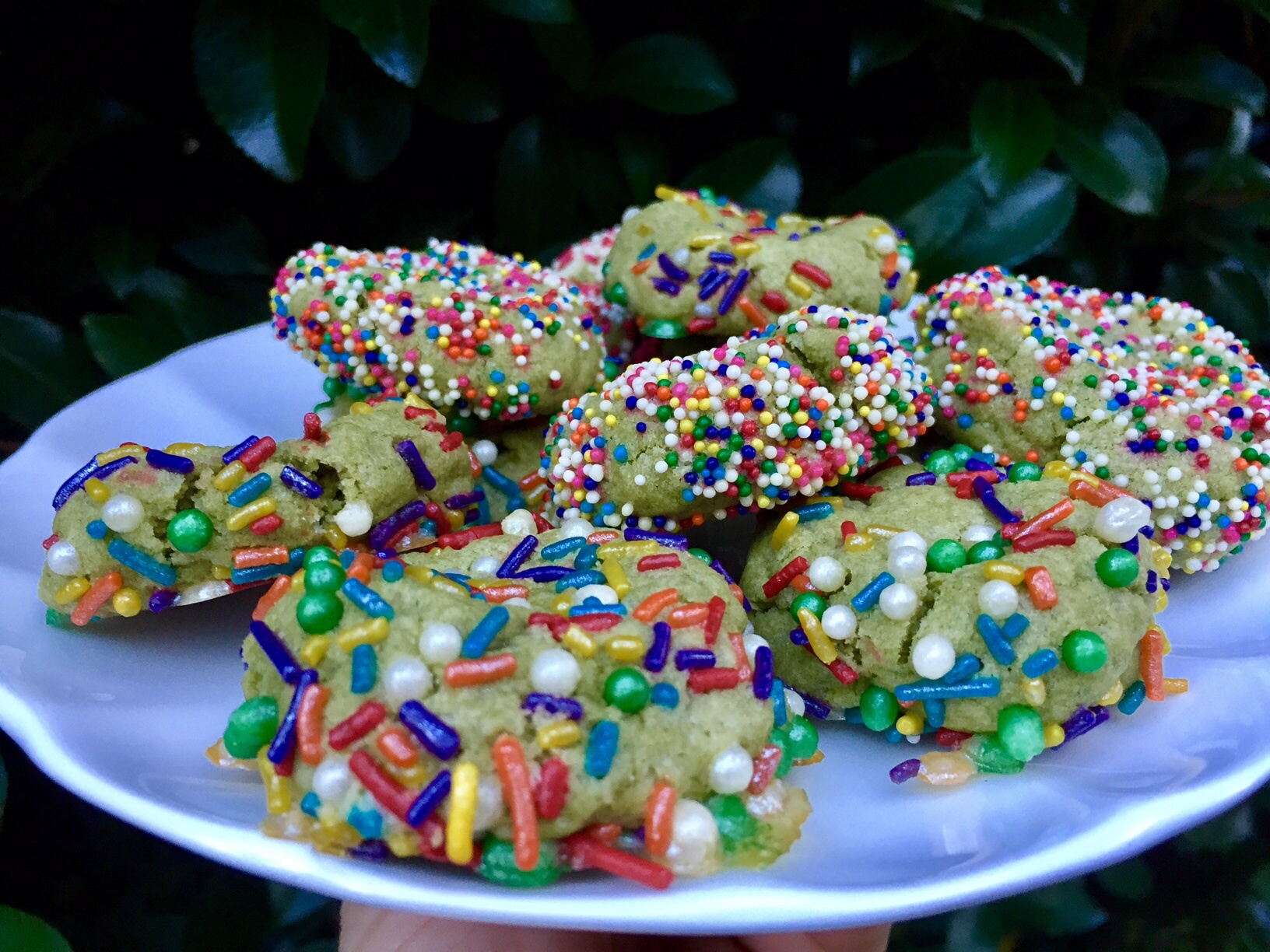 sprinkle cookies