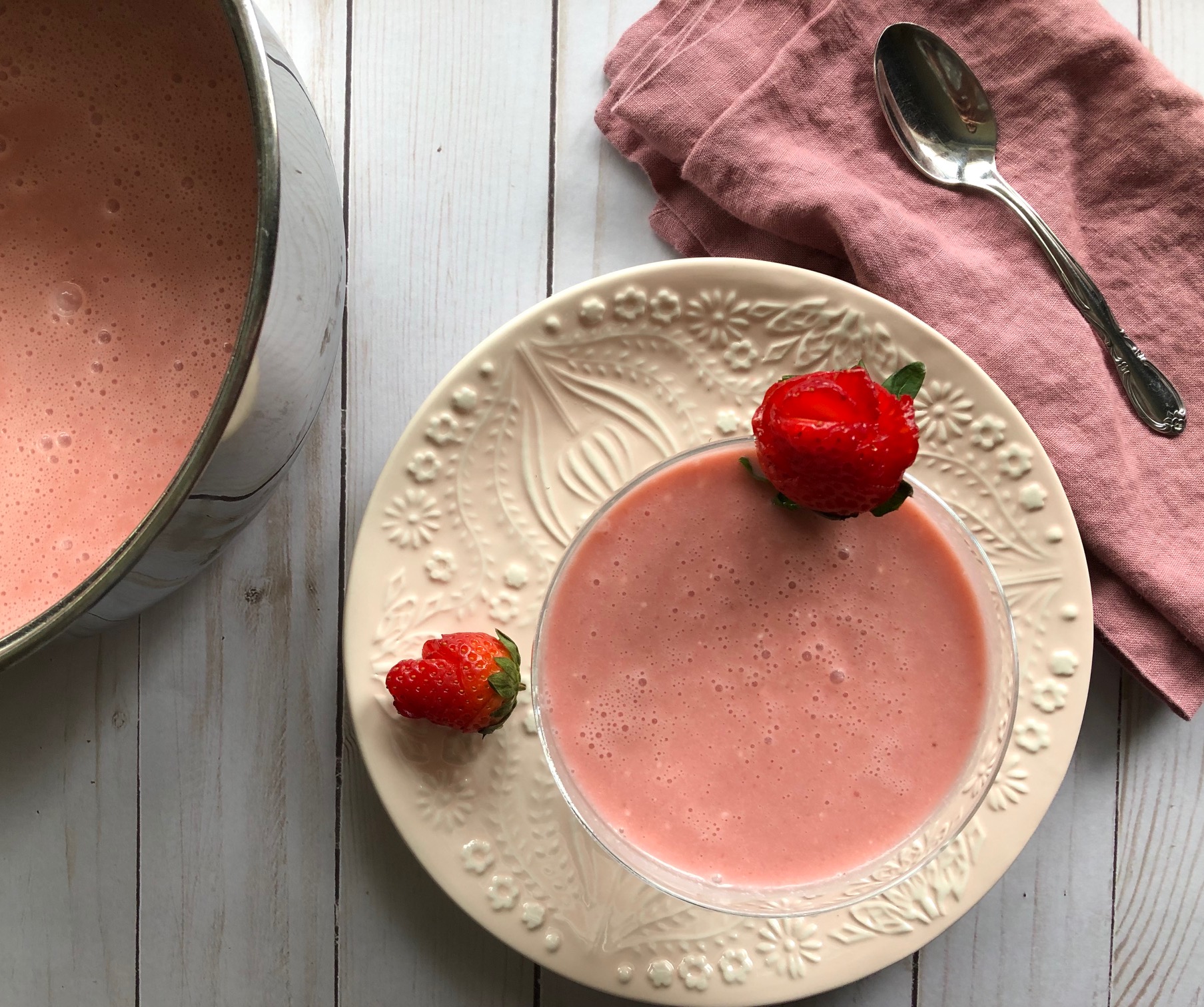 strawberry soup