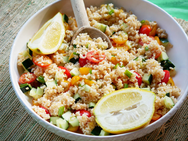 Preserved lemon tabbouleh