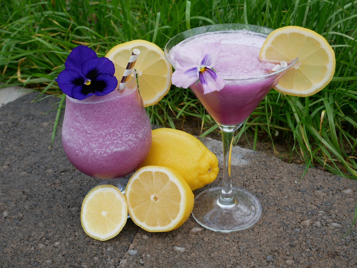 Disney inspired violet lemonade