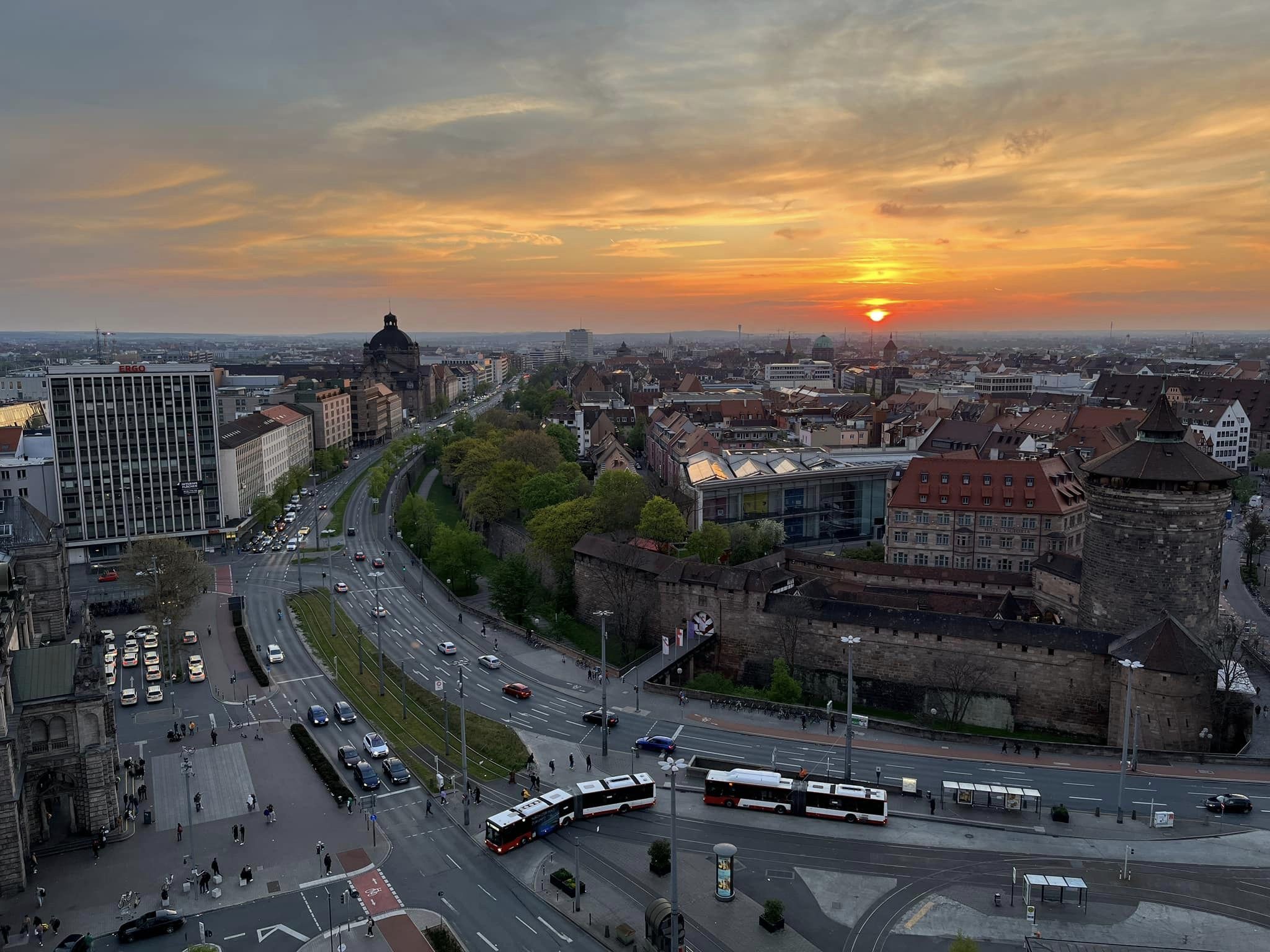 nuremberg sunset