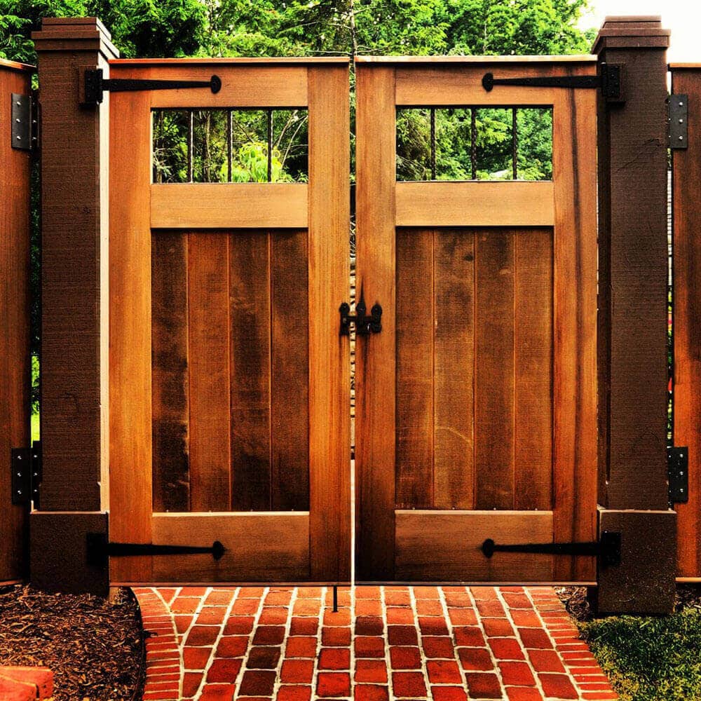 Antique Fencing And Wooden Gate Door Design Ideas The Architecture Designs