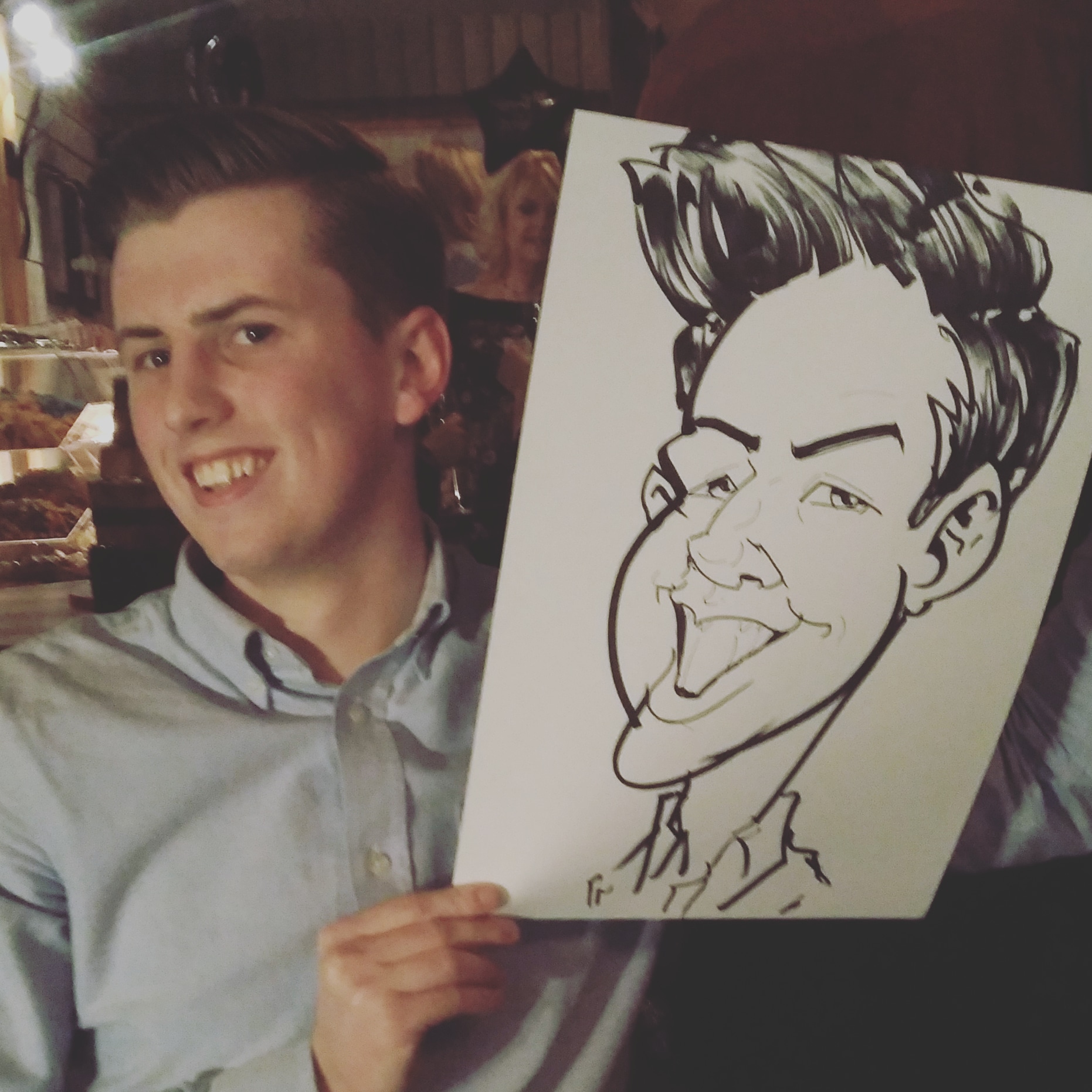 TheArtyOne Caricatures Birthday Party Entertainment