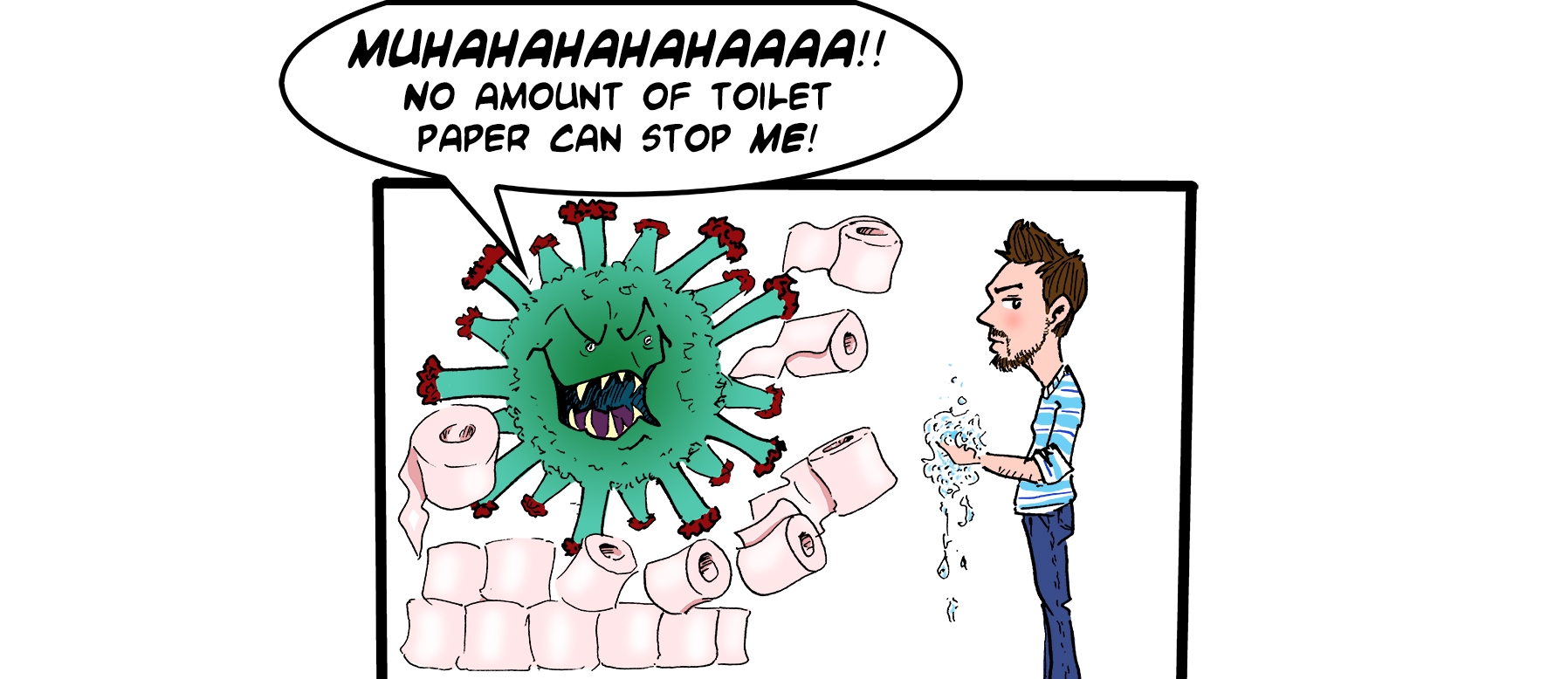 Coronavirus Update for TheArtyOne caricatures