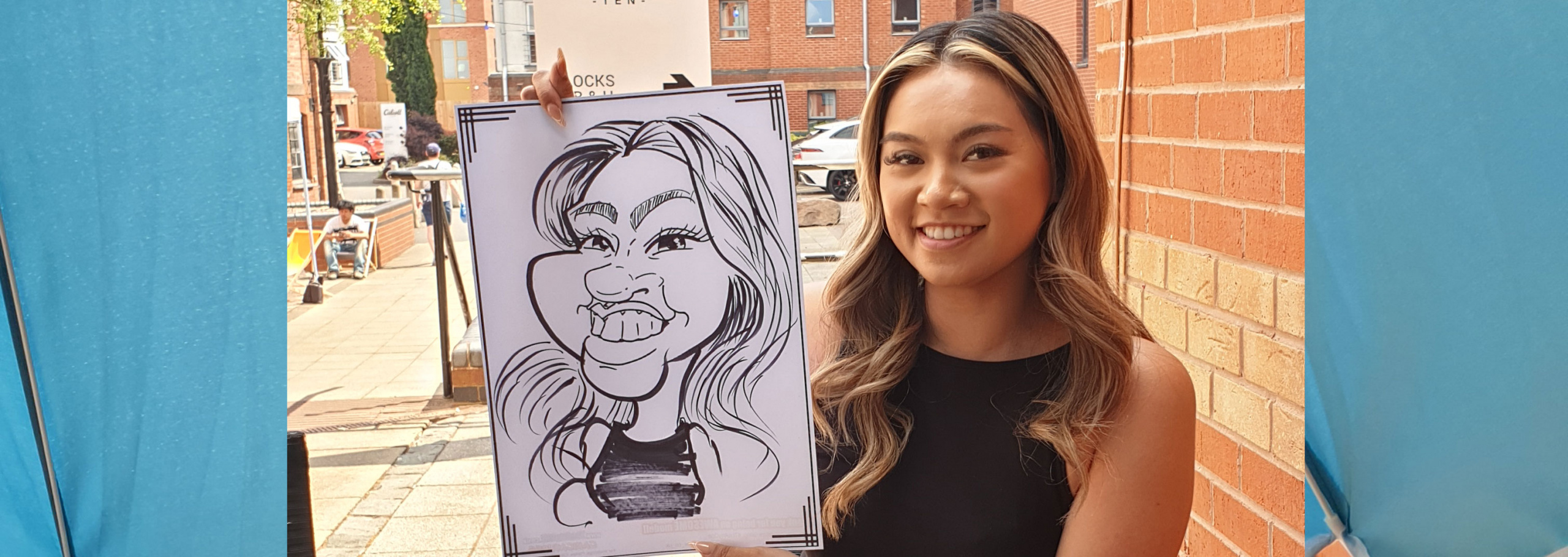 Caricatures in Coventry