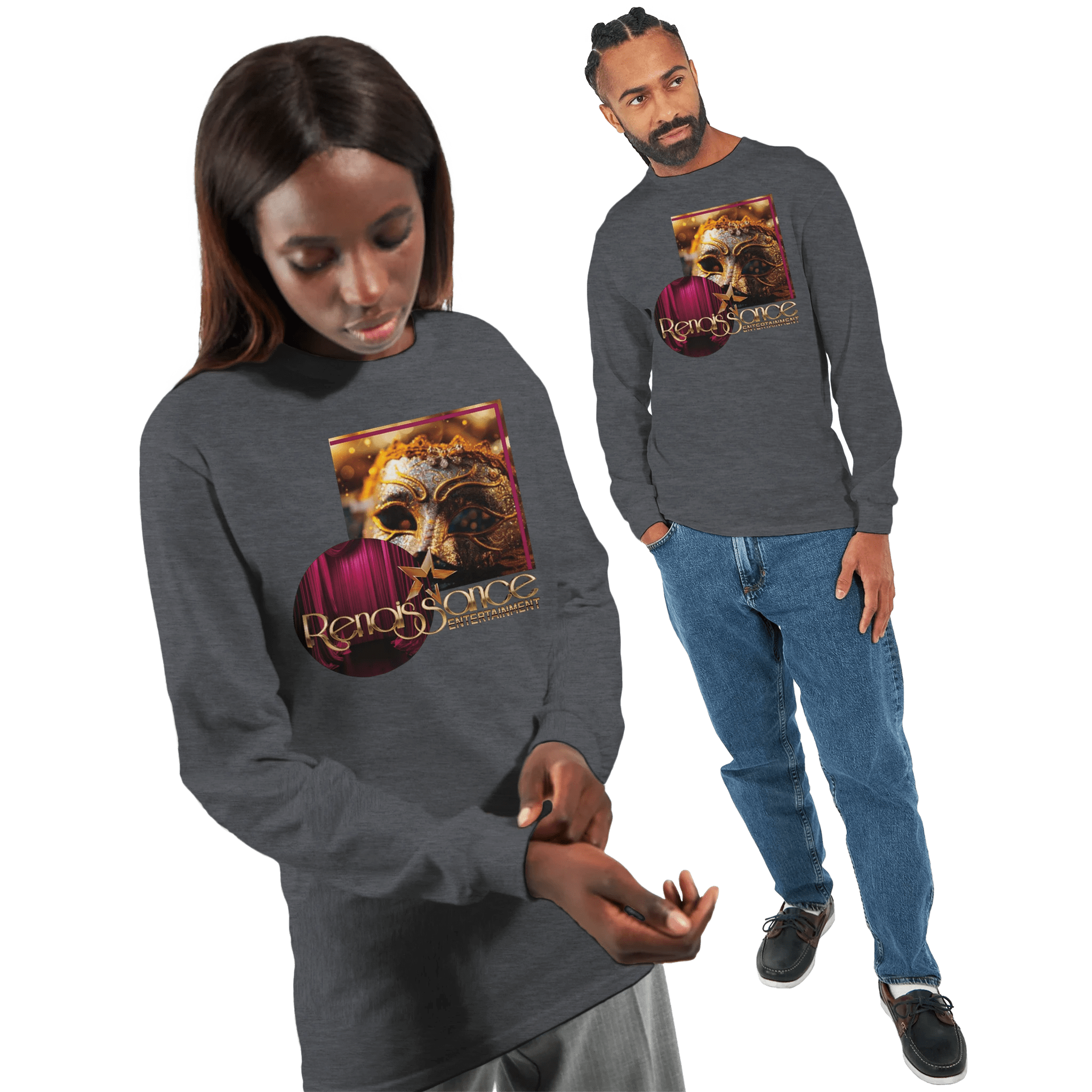 Klassiek unisex T-shirt met lange mouwen | Renaissance Entertainment