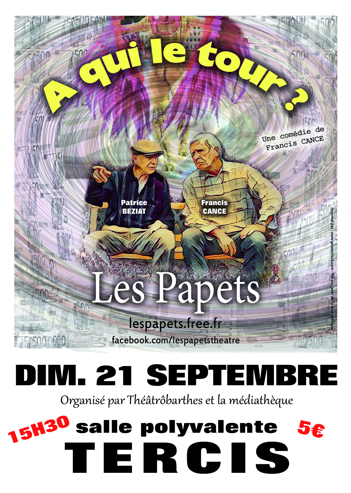 Lire la suite à propos de l’article “A qui le tour ?” – Salle Polyvalente – Tercis (40)