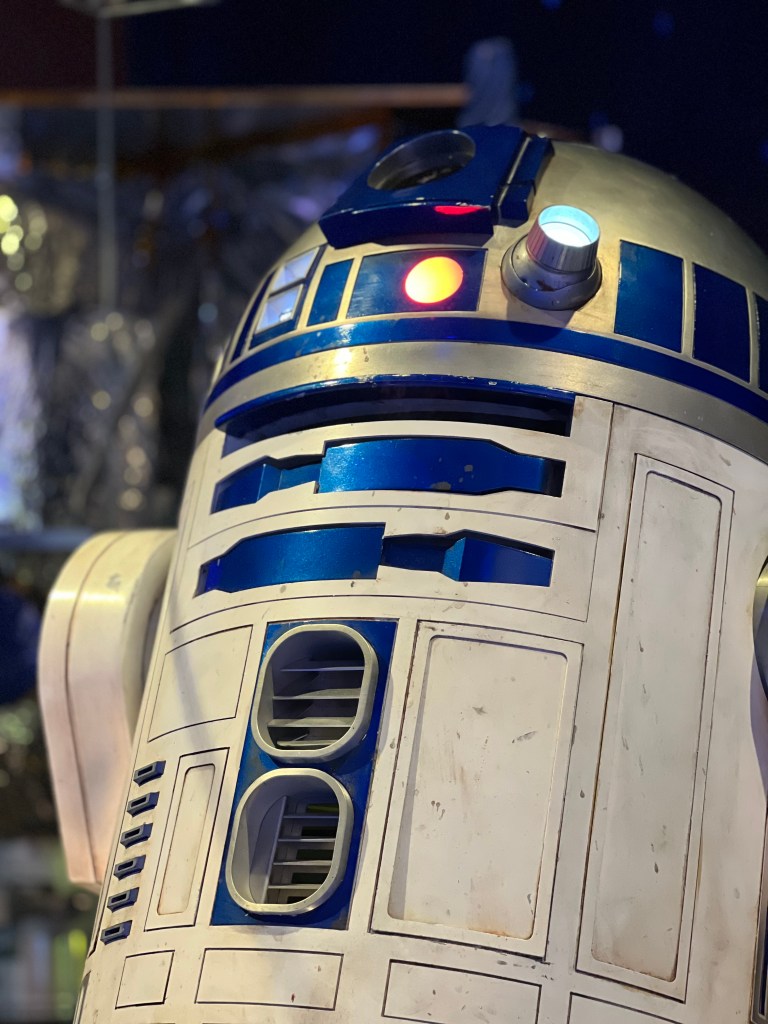R2D2 at national air and space museum in washington DC