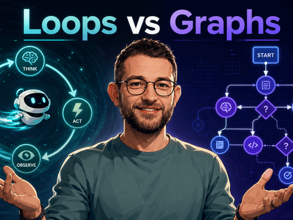 What Is a “Loop” vs a “Graph” in AI Agents? A Plain English Breakdown