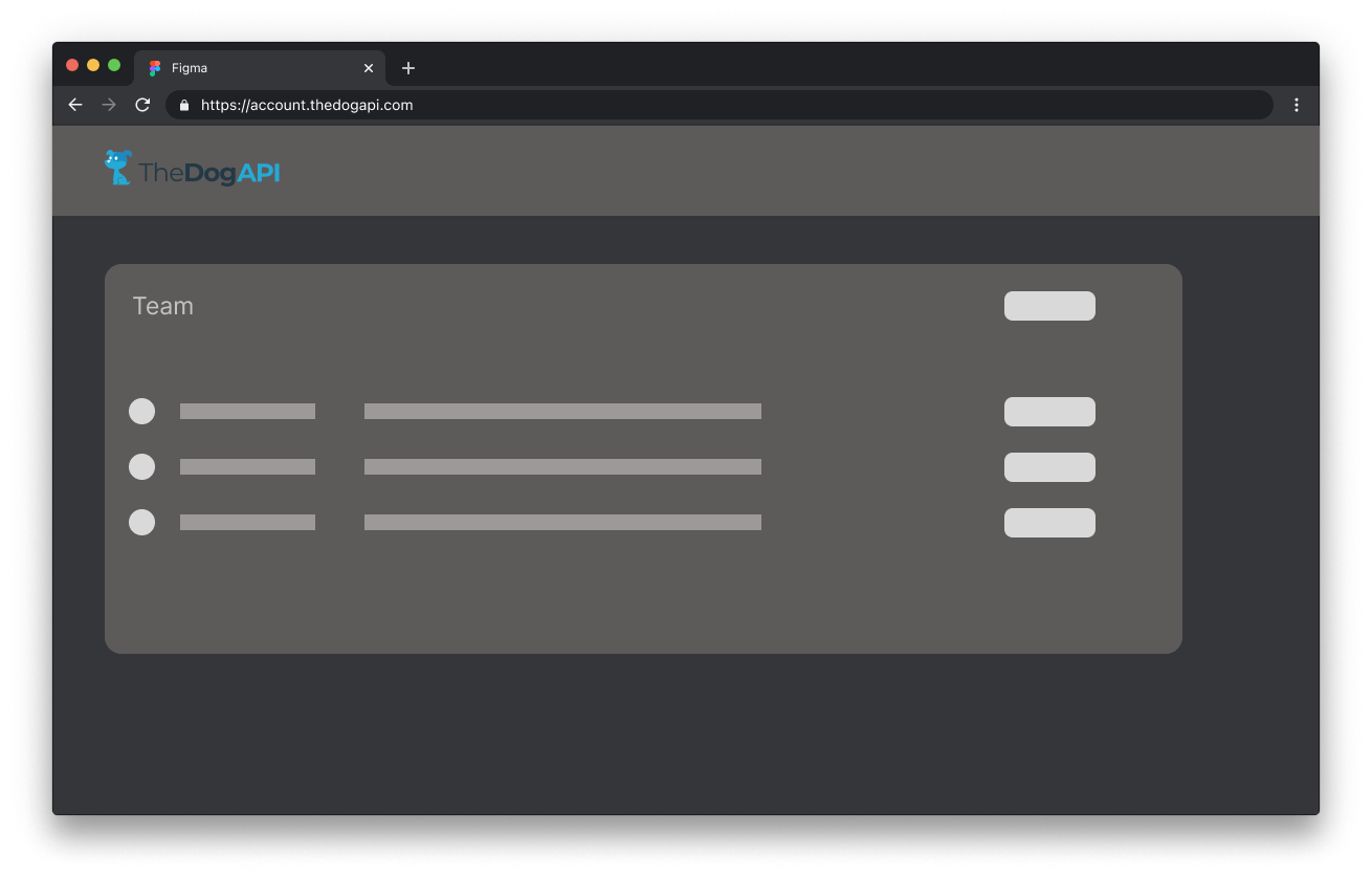 Preview of team manager