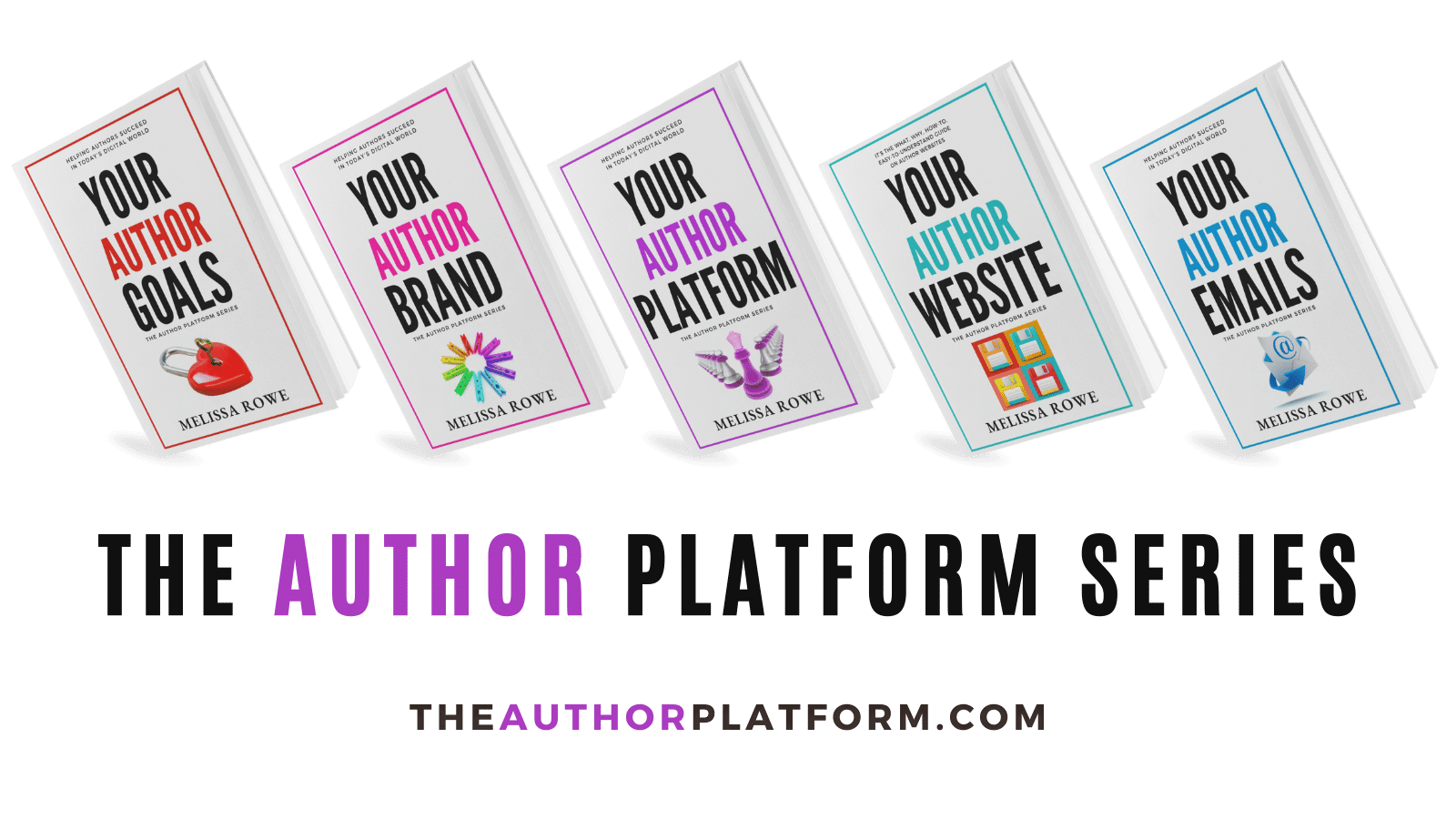 Learn how to build an author platform that'll grow as your author career grows with this book series