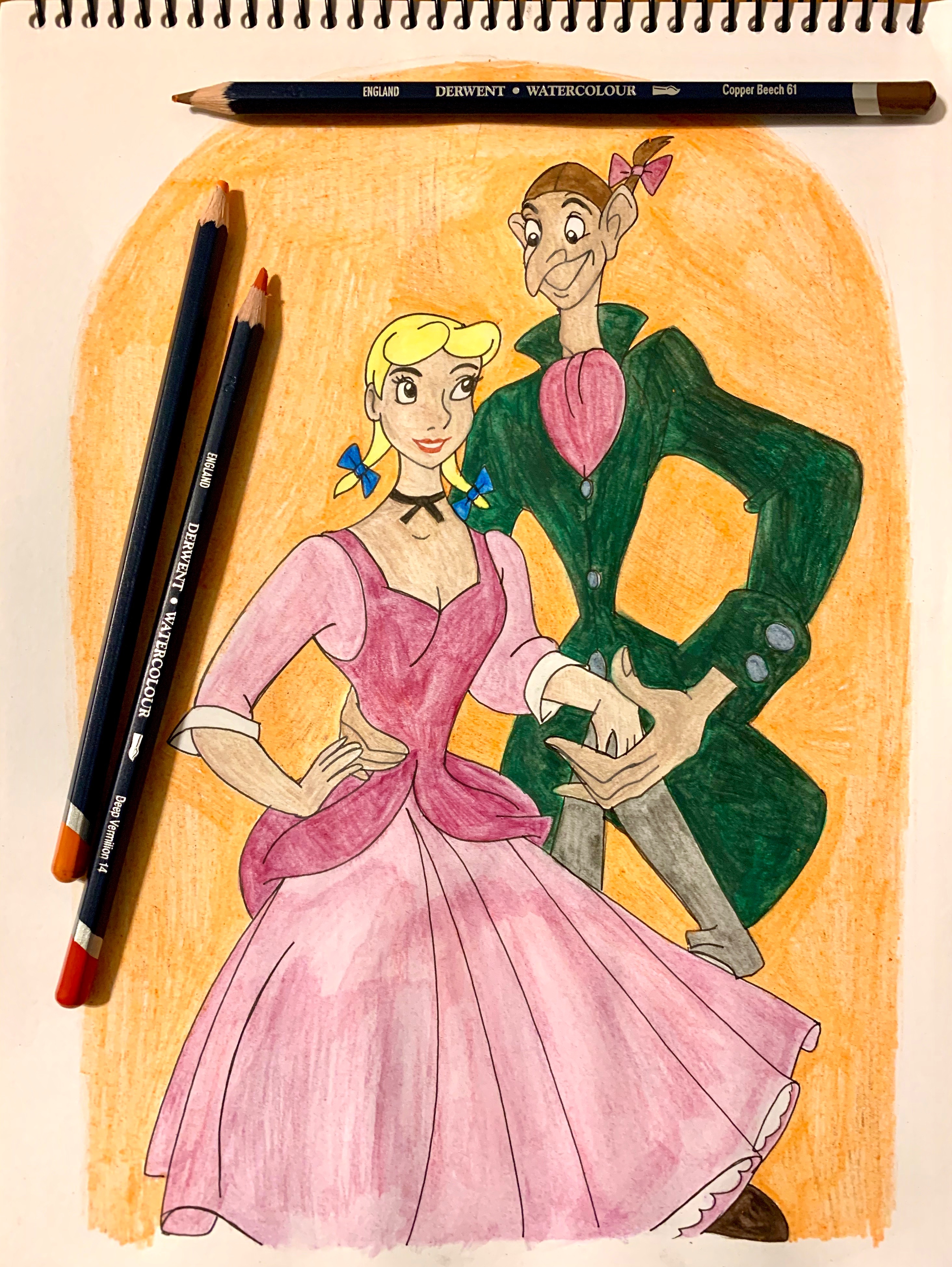 Ichabod and Katrina Dancing (Disney's “The Adventures of Ichabod